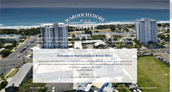 Desktop Screenshot of maroochydorebeachmotel.com